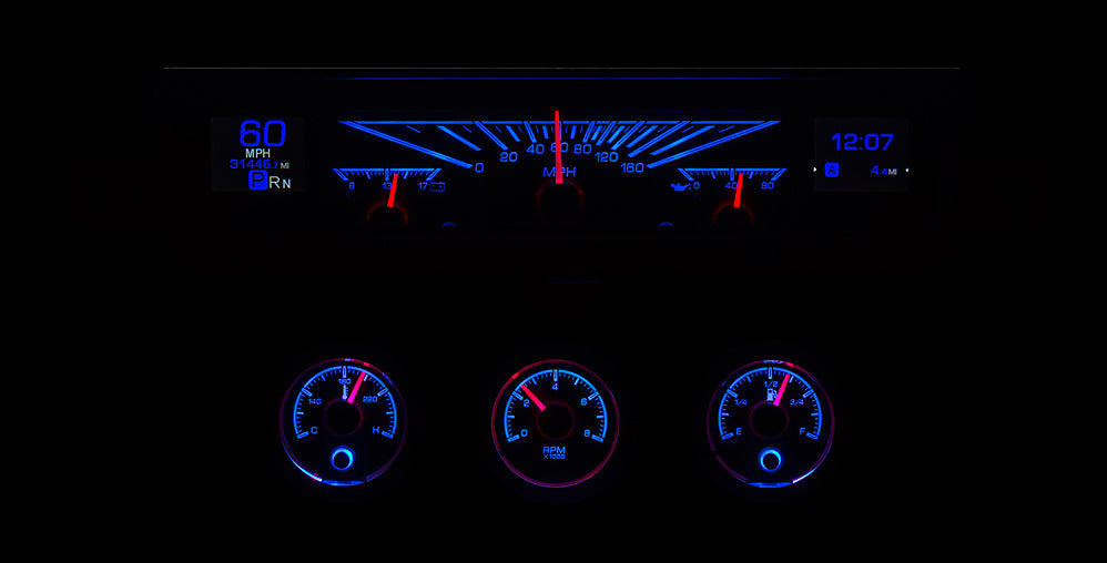 1961- 62 Chevy Impala HDX Gauge Instruments