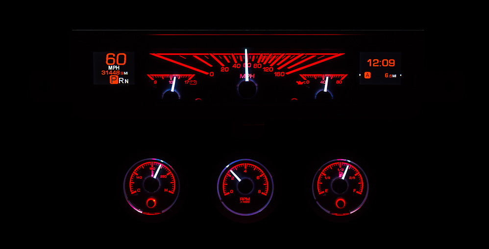 1961- 62 Chevy Impala HDX Gauge Instruments