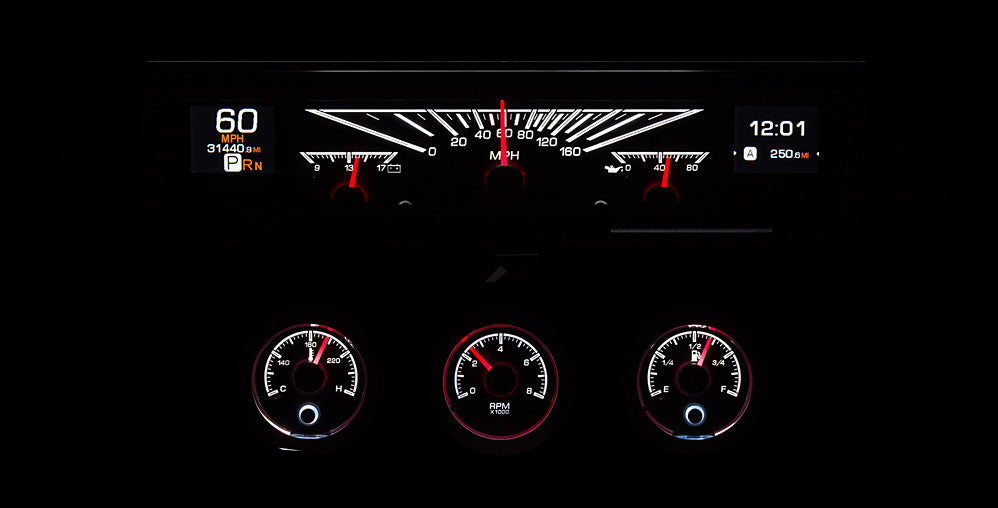 1961- 62 Chevy Impala HDX Gauge Instruments