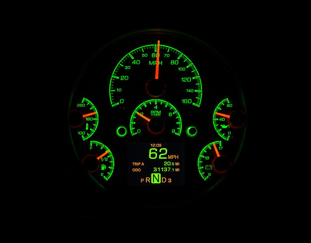 1961- 66 Ford F100 HDX Gauge Instruments