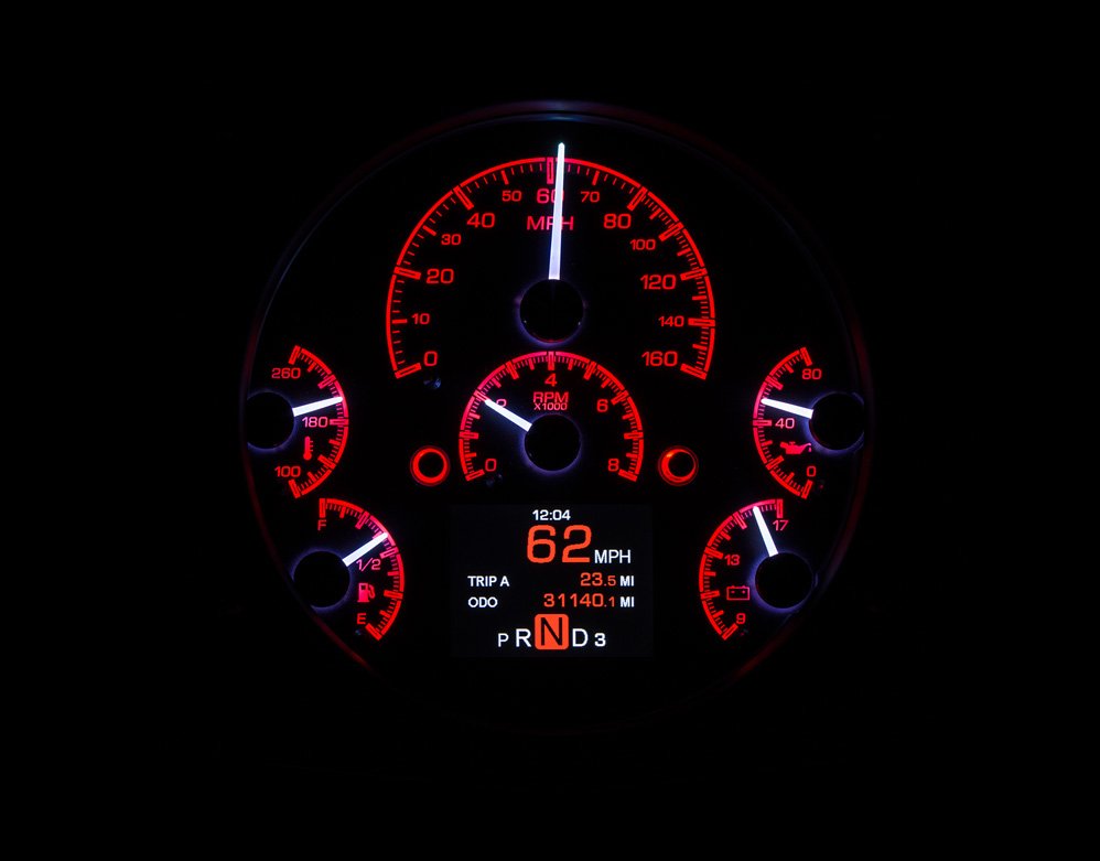 1961- 66 Ford F100 HDX Gauge Instruments