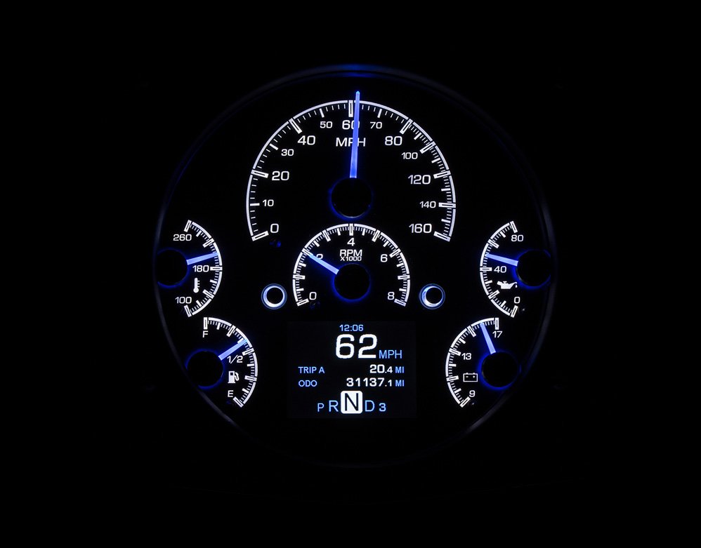 1961- 66 Ford F100 HDX Gauge Instruments