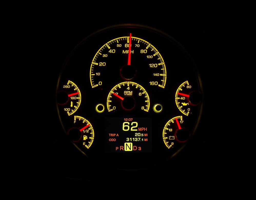 1961- 66 Ford F100 HDX Gauge Instruments