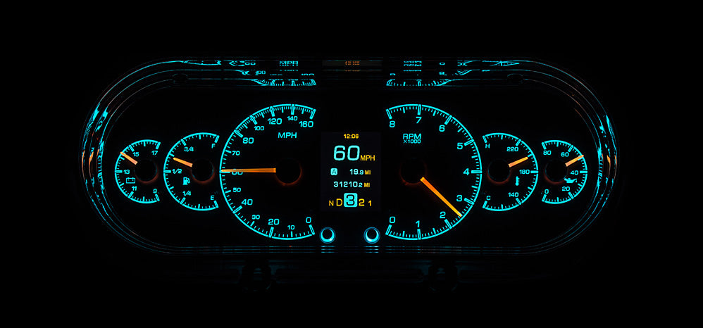 1963- 65 Chevy Nova HDX Gauge Instruments