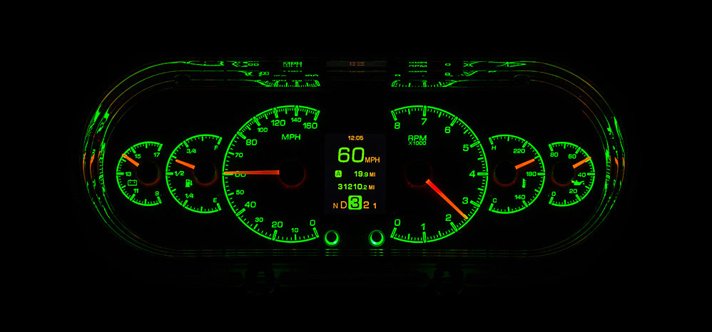 1963- 65 Chevy Nova HDX Gauge Instruments
