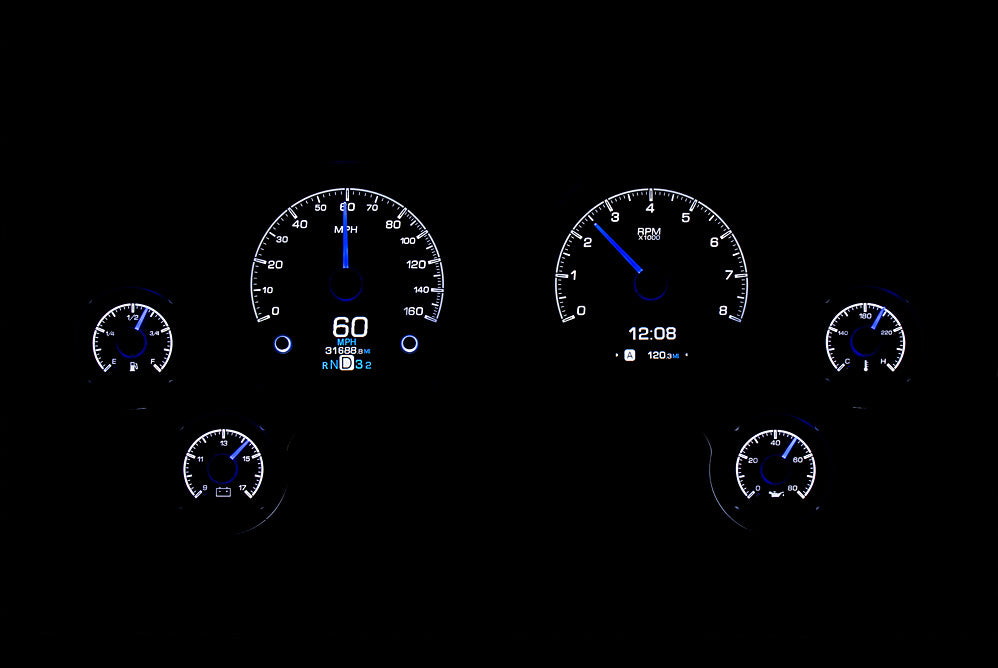 1963- 67 Chevy Corvette HDX Gauge Instruments