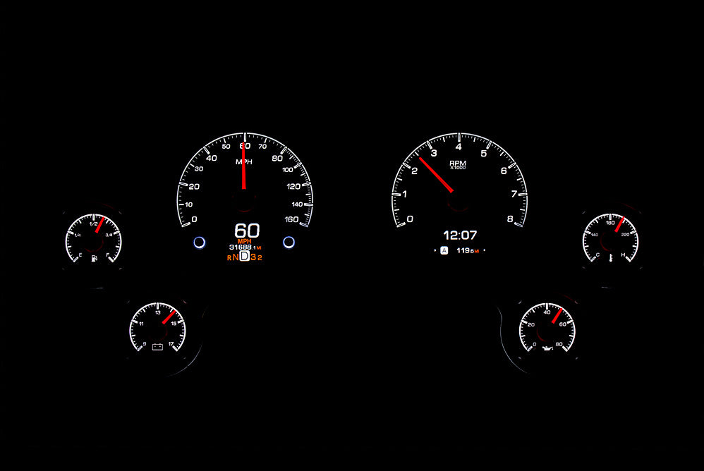 1963- 67 Chevy Corvette HDX Gauge Instruments