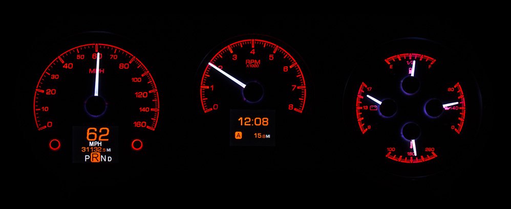 1964- 65 El Camino HDX Gauge Instruments