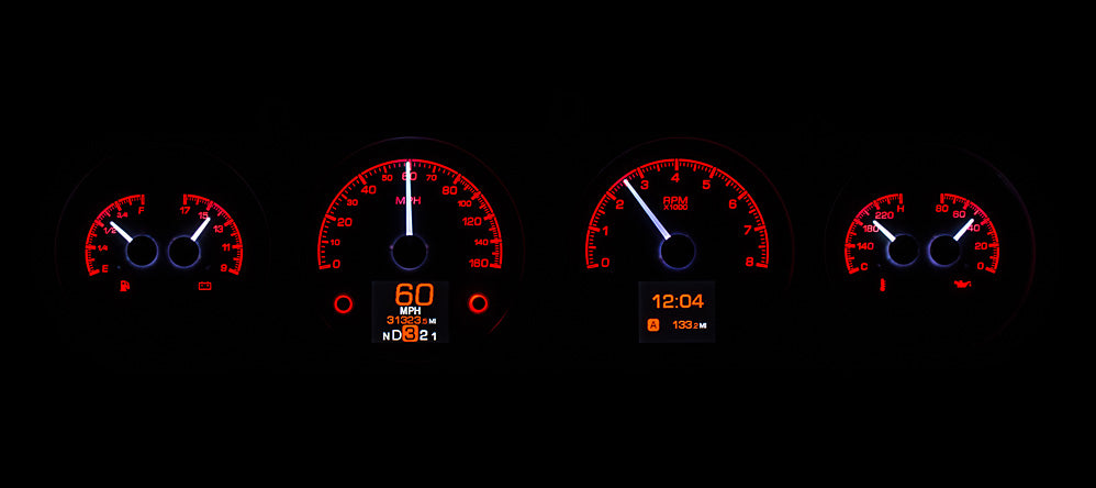 1964- 67 Pontiac GTO / LeMans / Tempest HDX Gauge Instruments