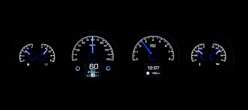 1964- 67 Pontiac GTO / LeMans / Tempest HDX Gauge Instruments