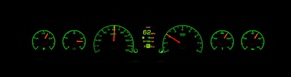 1966- 67 El Camino HDX Gauge Instruments
