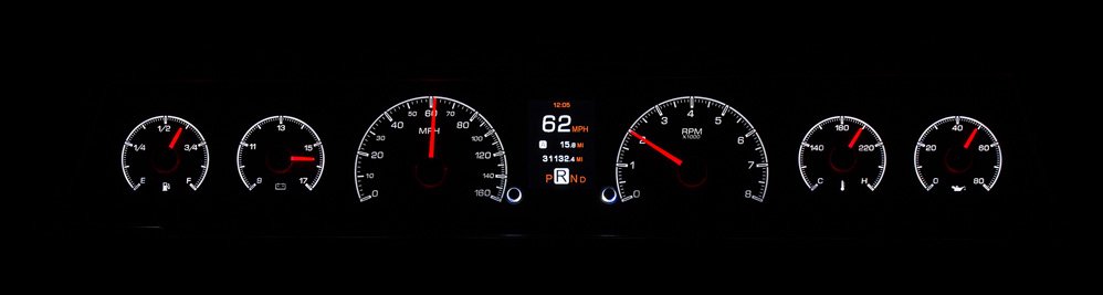 1966- 67 Chevelle HDX Gauge Instruments