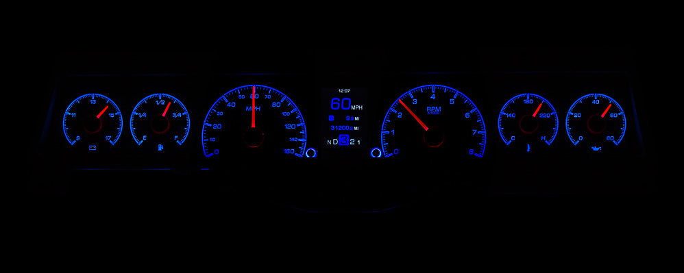 1966- 67 Chevy Nova HDX Gauge Instruments