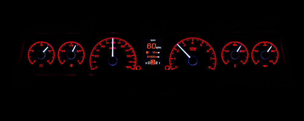 1966- 67 Chevy Nova HDX Gauge Instruments