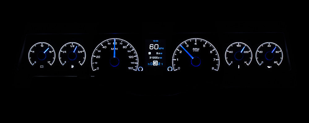 1966- 67 Chevy Nova HDX Gauge Instruments