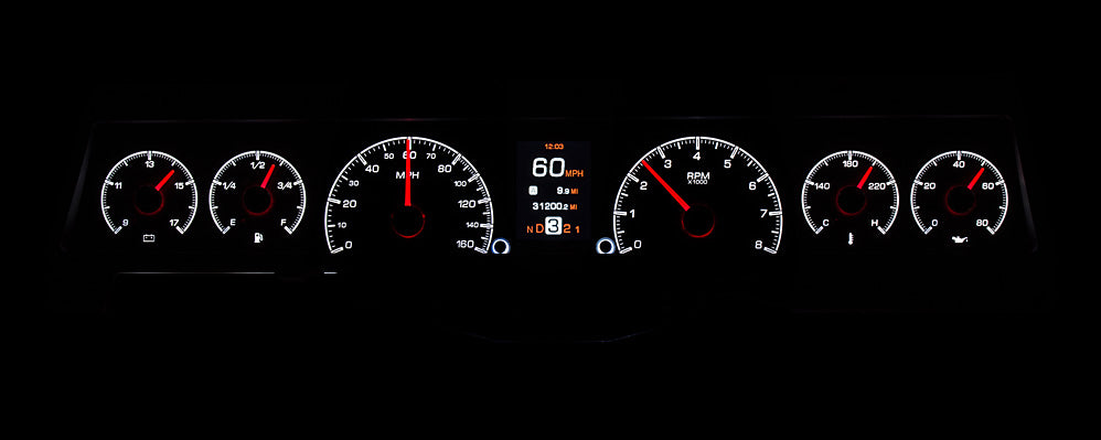 1966- 67 Chevy Nova HDX Gauge Instruments