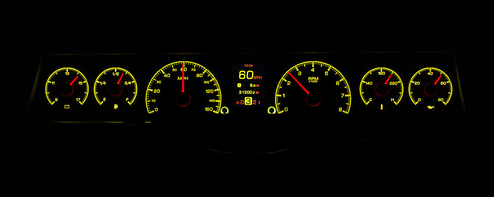 1966- 67 Chevy Nova HDX Gauge Instruments
