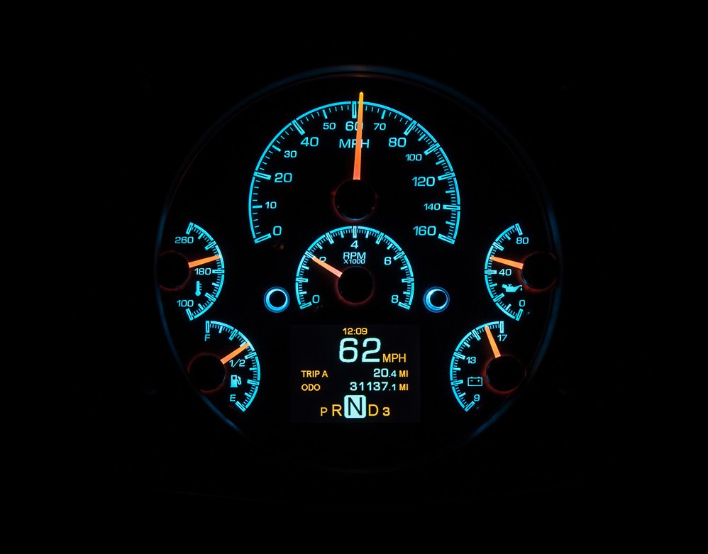 1966- 77 Ford Bronco HDX Gauge Instruments