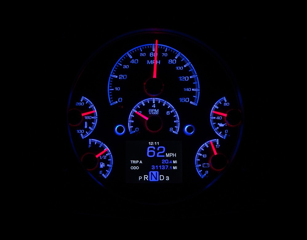 1966- 77 Ford Bronco HDX Gauge Instruments