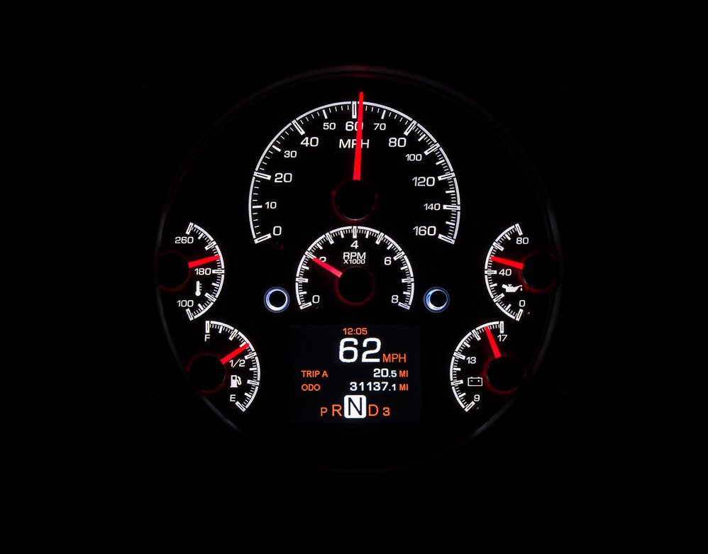 1966- 77 Ford Bronco HDX Gauge Instruments
