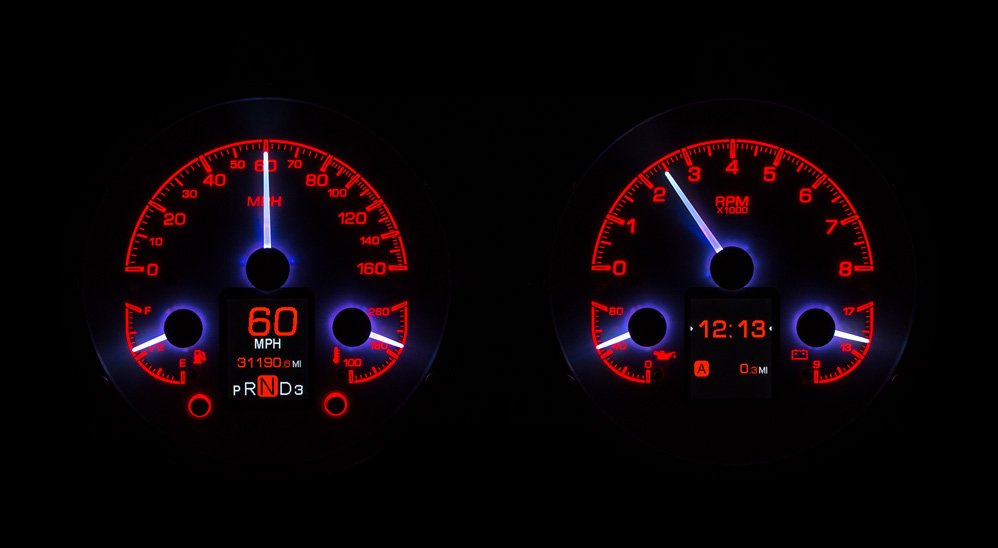 1967- 68 Firebird HDX Gauge Instruments