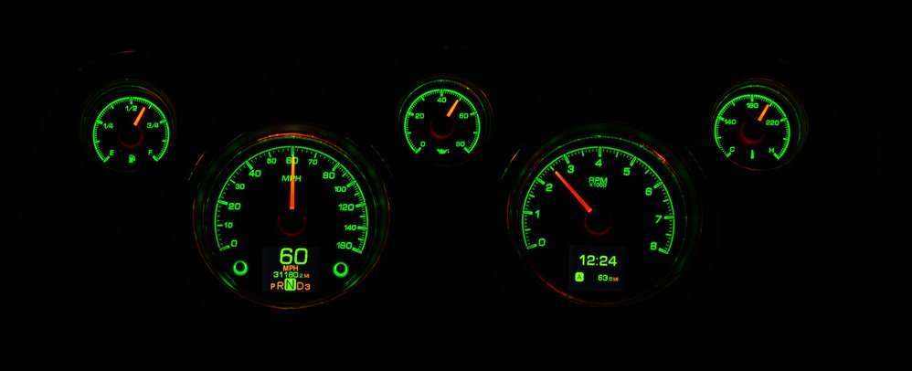 1967- 68 Ford Mustang HDX Gauge Instruments