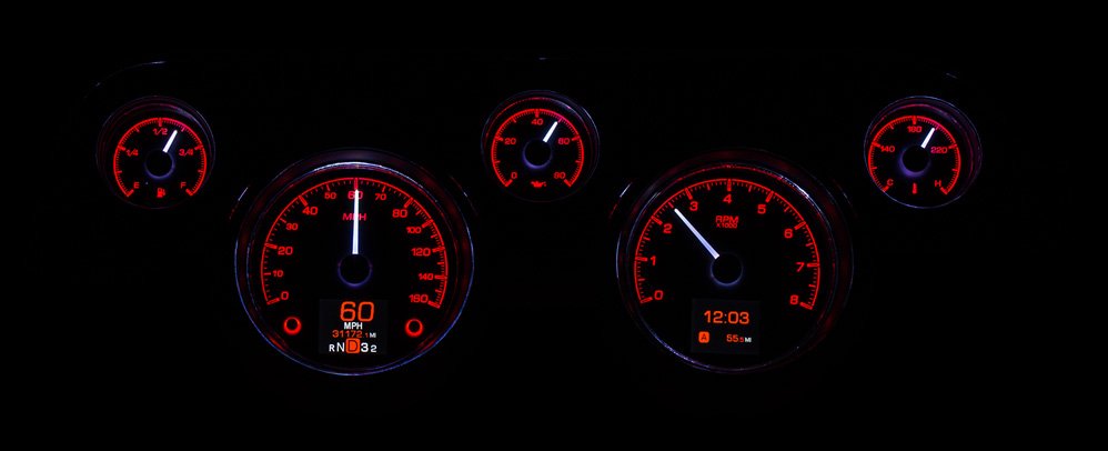 1967- 68 Ford Mustang HDX Gauge Instruments
