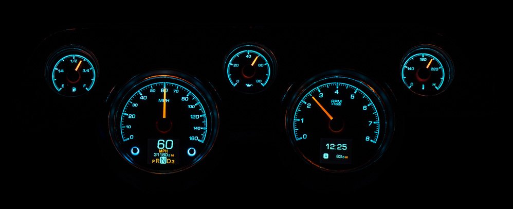 1967- 68 Ford Mustang HDX Gauge Instruments
