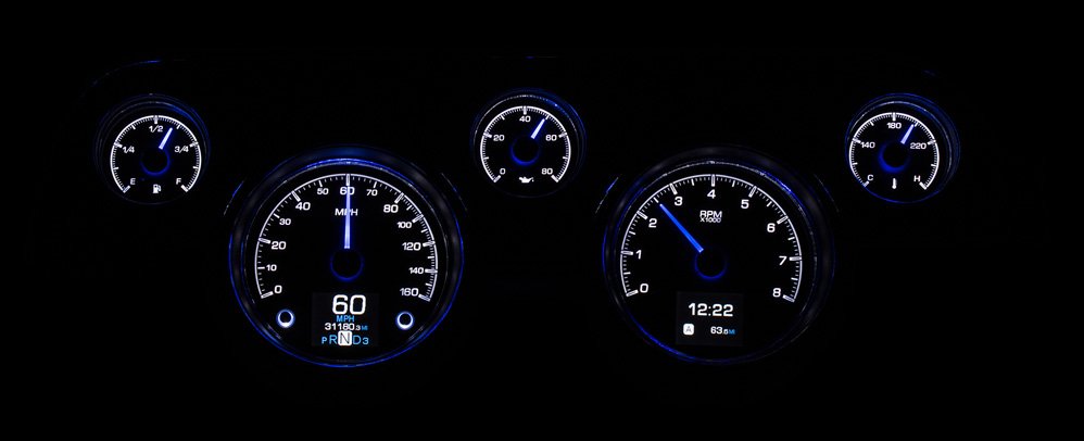 1967- 68 Ford Mustang HDX Gauge Instruments