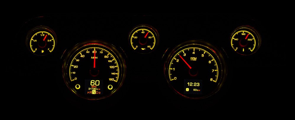 1967- 68 Ford Mustang HDX Gauge Instruments
