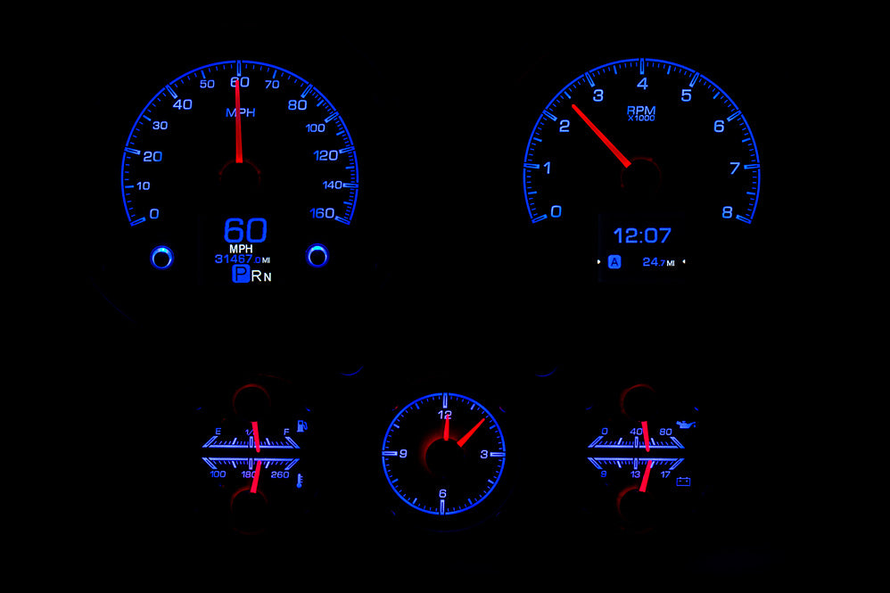 1967 Camaro with Console Gauges HDX Instruments