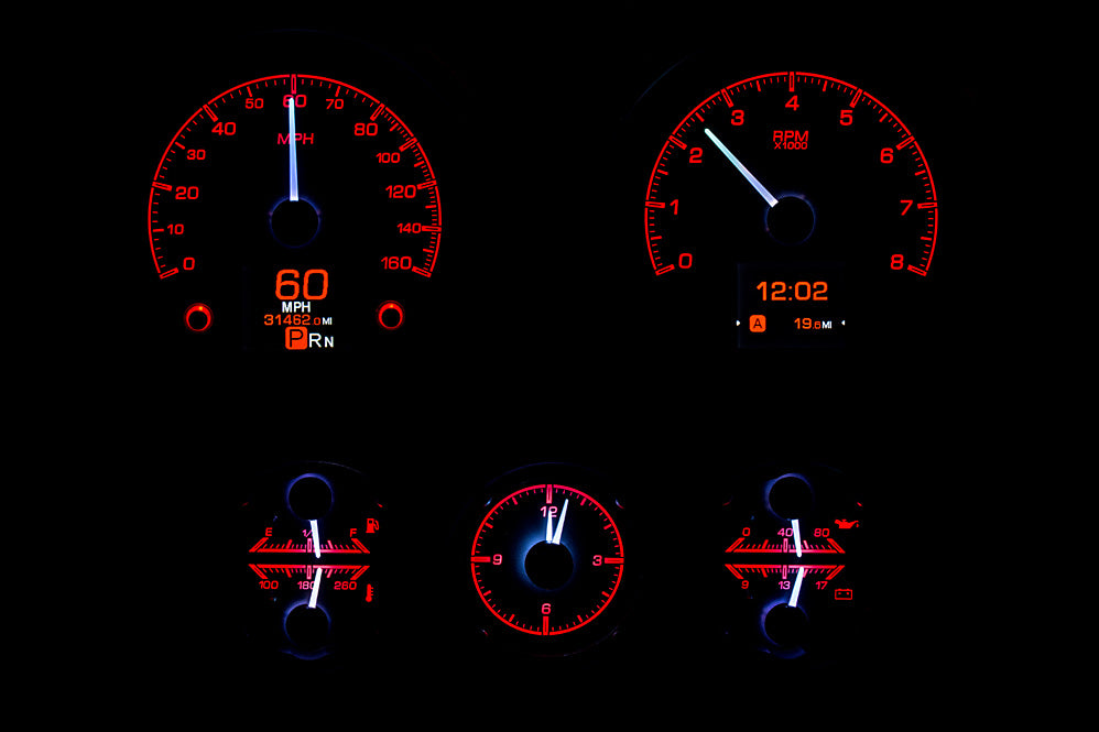 1967 Camaro with Console Gauges HDX Instruments