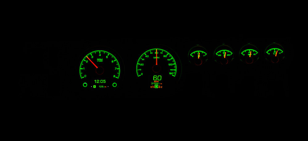 1968- 70 Dodge Charger HDX Gauge Instruments