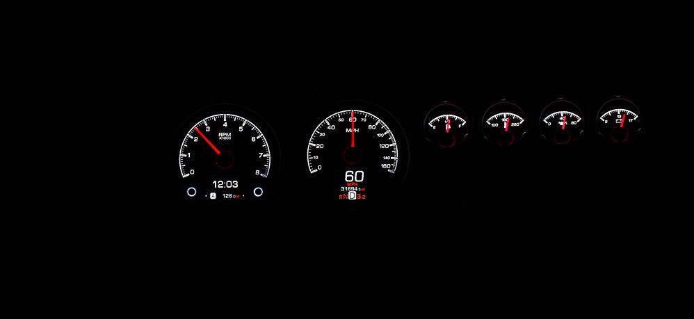 1968- 70 Dodge Charger HDX Gauge Instruments
