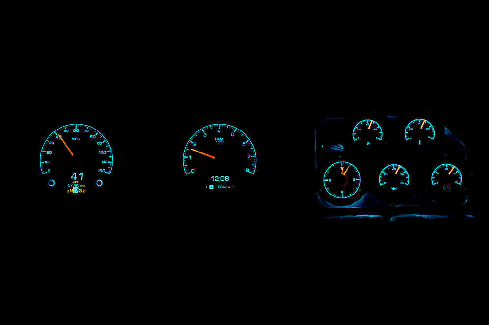 1968- 77 Chevy Corvette HDX Gauge Instruments