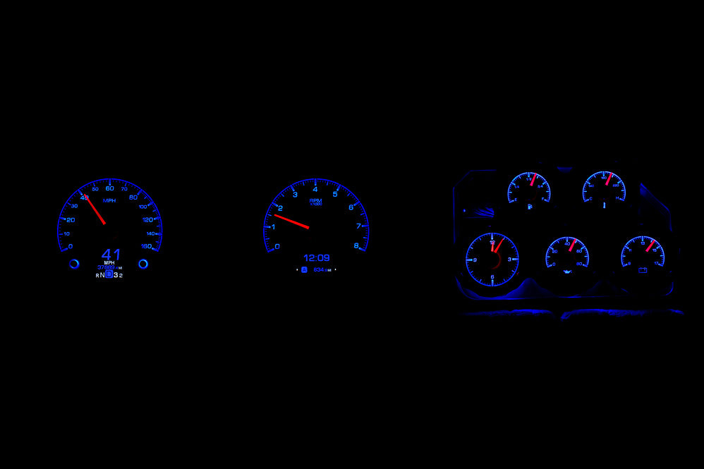 1968- 77 Chevy Corvette HDX Gauge Instruments