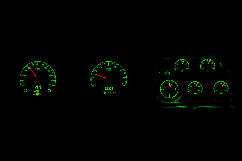 1968- 77 Chevy Corvette HDX Gauge Instruments
