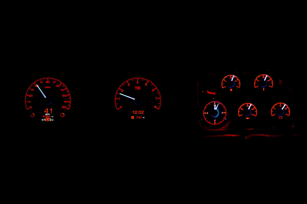 1968- 77 Chevy Corvette HDX Gauge Instruments