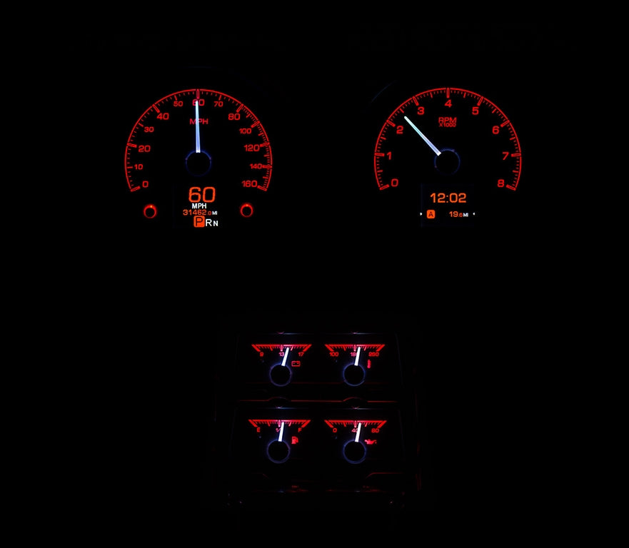 1968 Camaro with Console gauges HDX Instruments