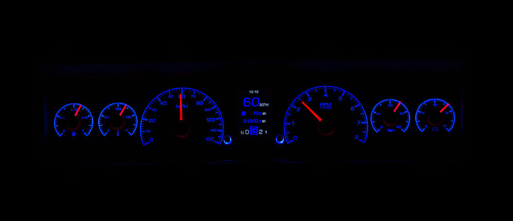 1969-76 Chevy Nova HDX Gauge Instruments