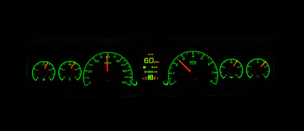 1969-76 Chevy Nova HDX Gauge Instruments