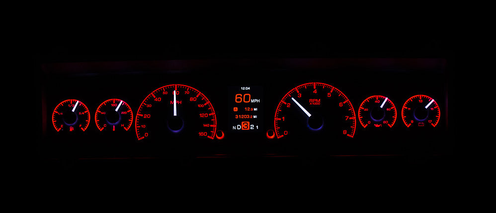 1969-76 Chevy Nova HDX Gauge Instruments