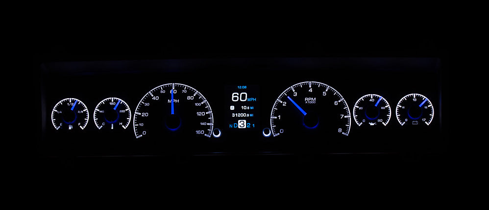 1969-76 Chevy Nova HDX Gauge Instruments
