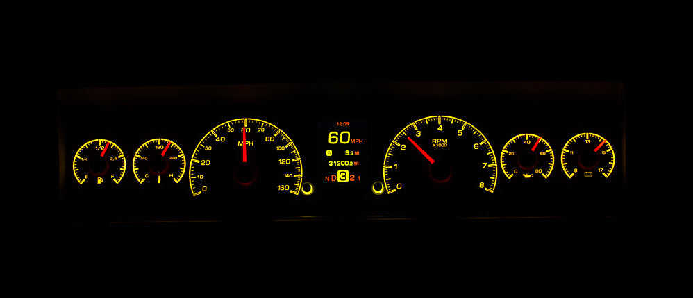 1969-76 Chevy Nova HDX Gauge Instruments