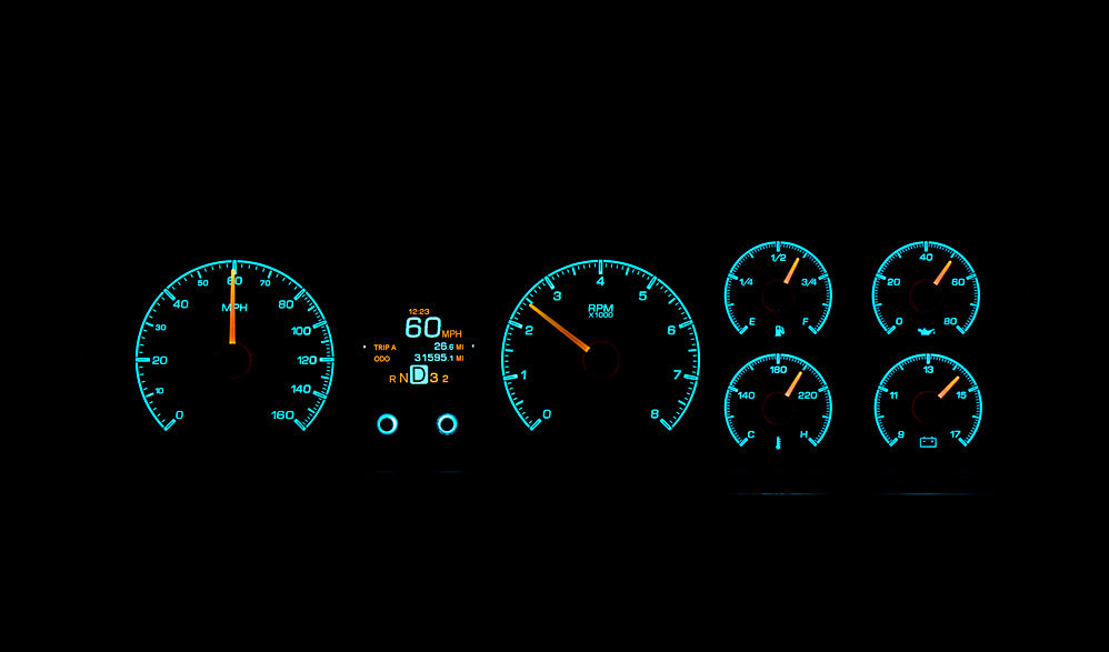 1970- 72 Chevelle HDX Gauge Instruments
