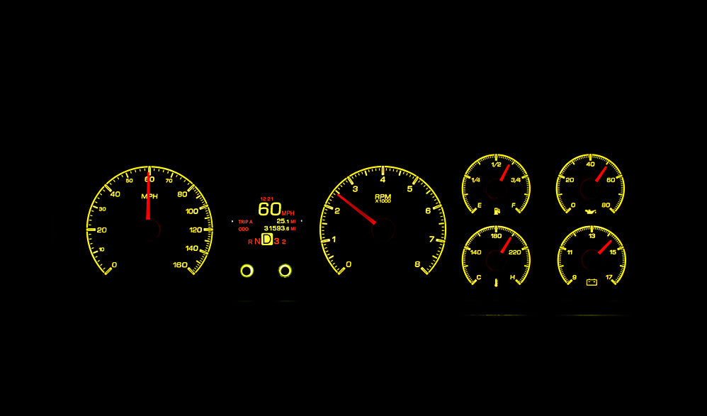 1970- 72 El Camino HDX Gauge Instruments