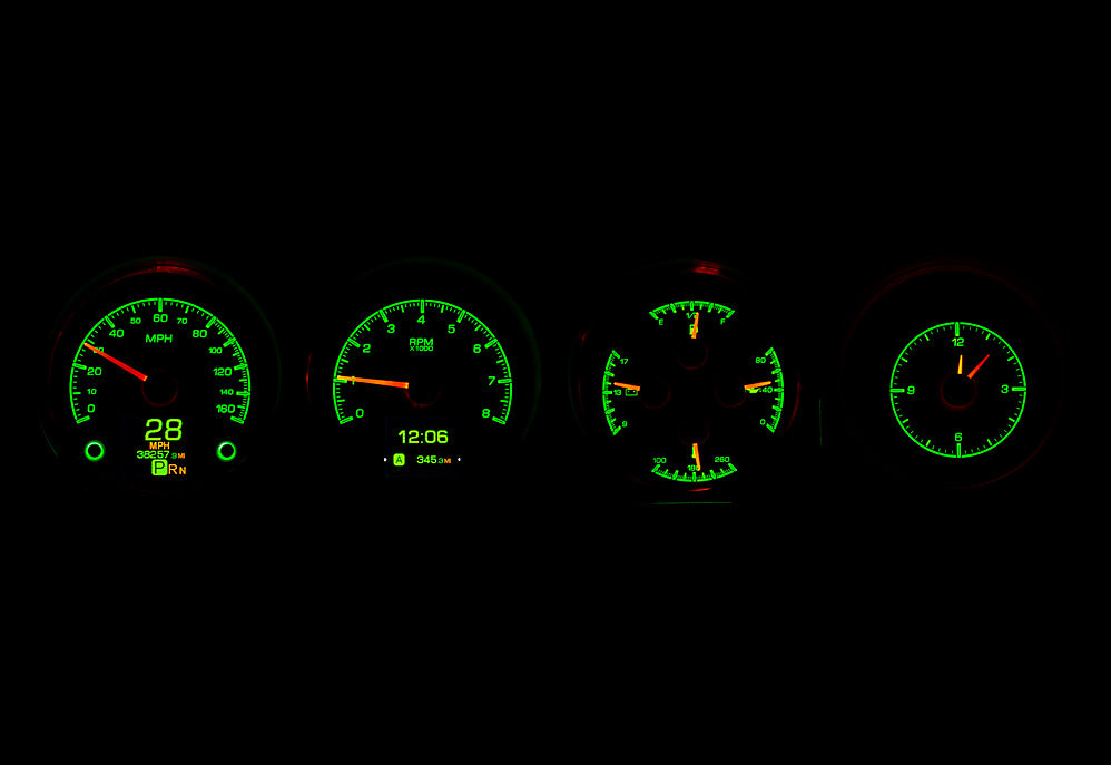 1970- 74 Dodge Challenger HDX Gauge Instruments
