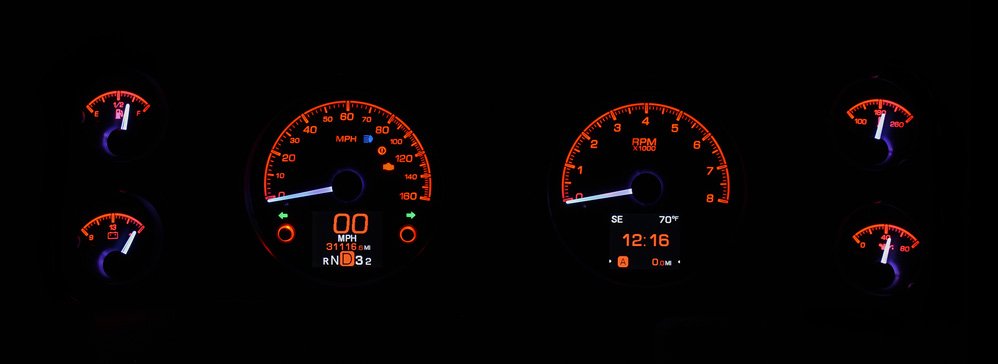 1970- 81 Camaro HDX Gauge Instruments