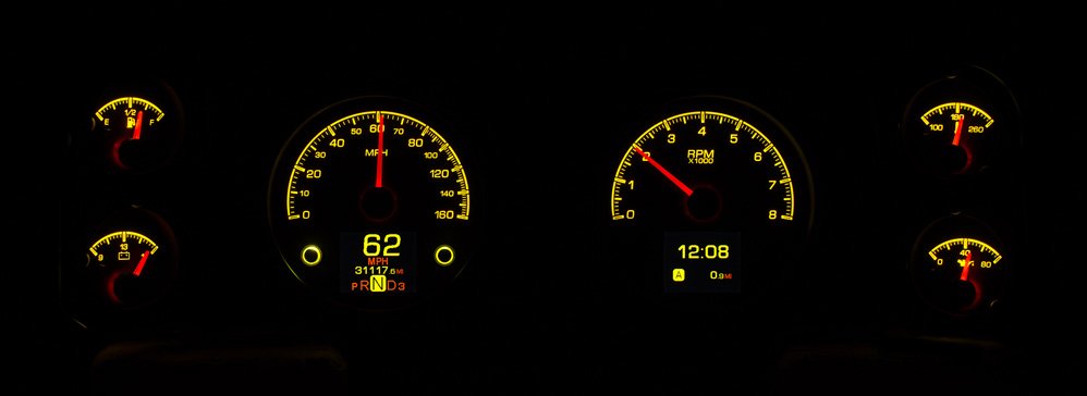 1970- 81 Camaro HDX Gauge Instruments