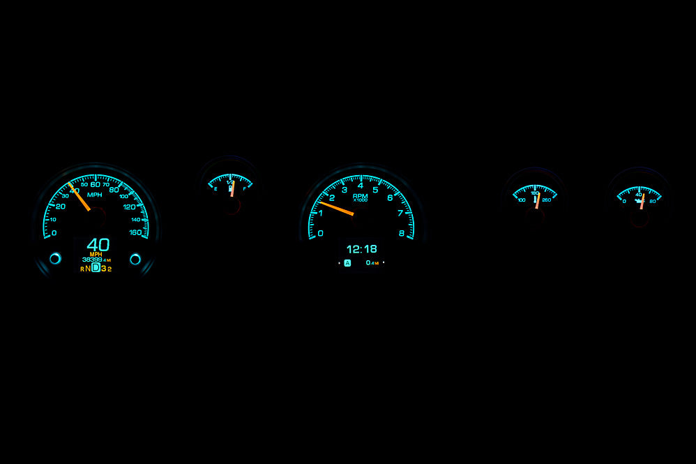 1970- 81 Pontiac Firebird HDX Gauge Instruments
